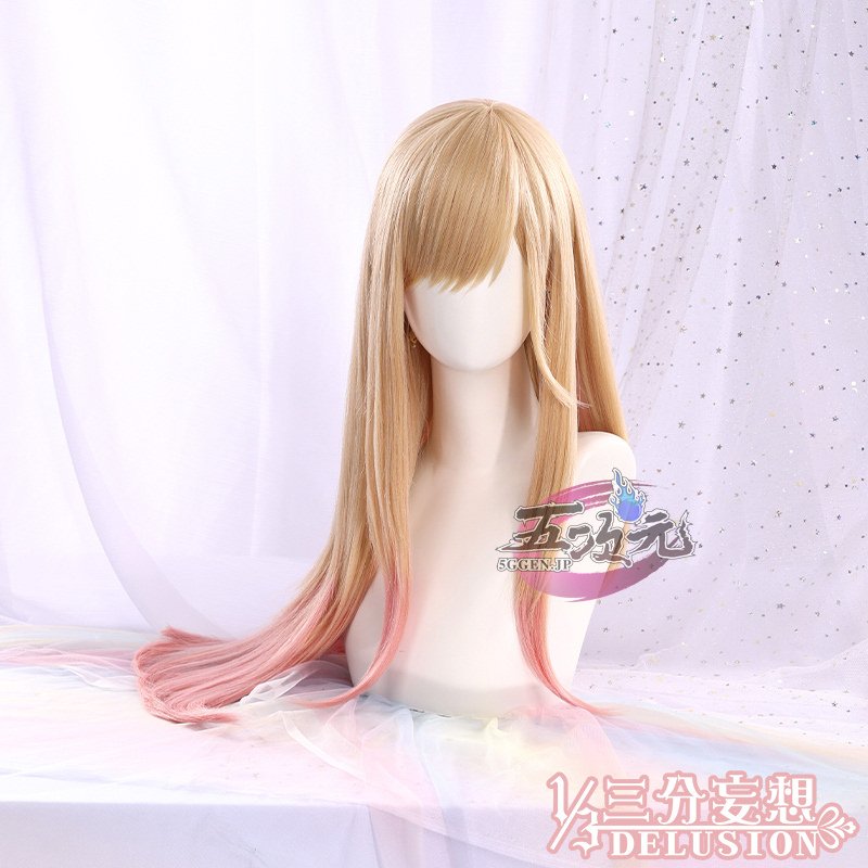 三分妄想　ウィッグ付き　その着せ替え人形は恋をする 喜多川海夢 コスプレ衣装 lardoo-store_ars-21452