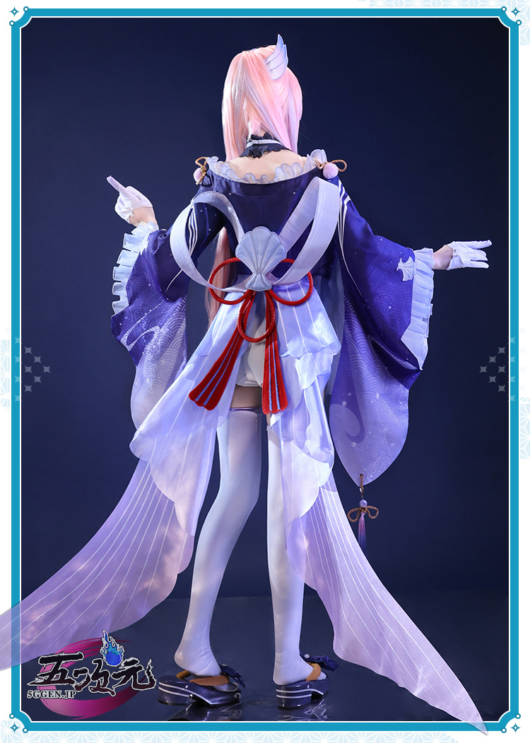 三分妄想 原神 珊瑚宮心海 衣装＋靴＋ウィッグ Sサイズ 三分妄想1/3Delusion】原神 Genshin 珊瑚宮心海-さんごのみやここみ