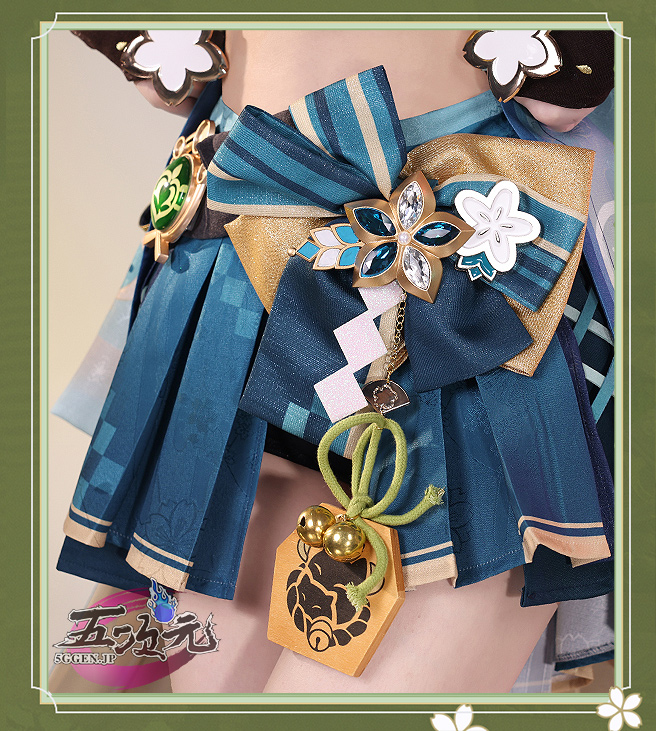三分妄想 原神 コスプレ 綺良々 きらら 衣装 ※ウィッグ 追加可