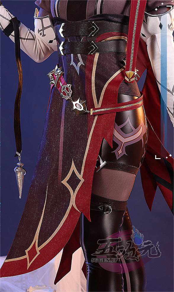 三分妄想 原神 コスプレ ロサリア オルタコスチューム 衣装