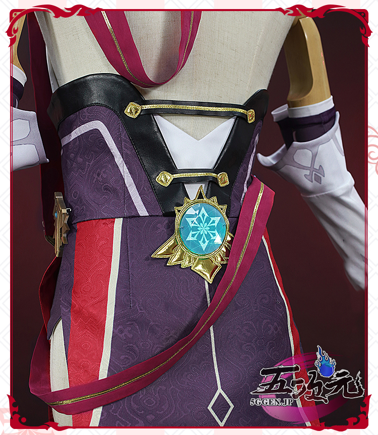 初獣猫製品　原神 cos ロサリア　 (Rosaria) コスプレ衣装 ドレス 服装※ウィッグ、靴追加可