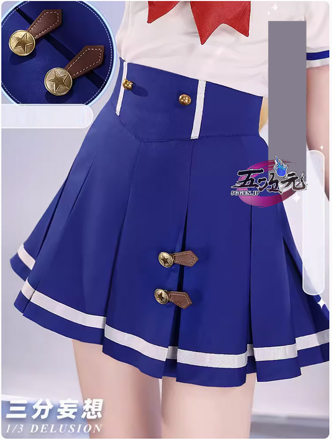 三分妄想 アイカツ スターライト学園夏制服 コスプレ衣装