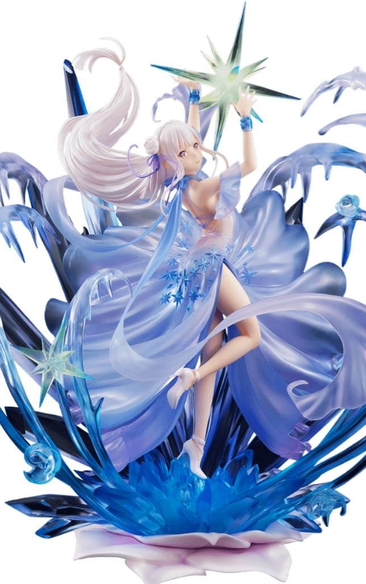 リゼロ エミリア クリスタルドレス Crystal Dress コスプレ衣装