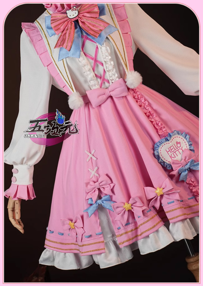 競売 第五人格 江南猫次 コスプレ 衣装 サンリオコラボ エマ×ハローキティ その他