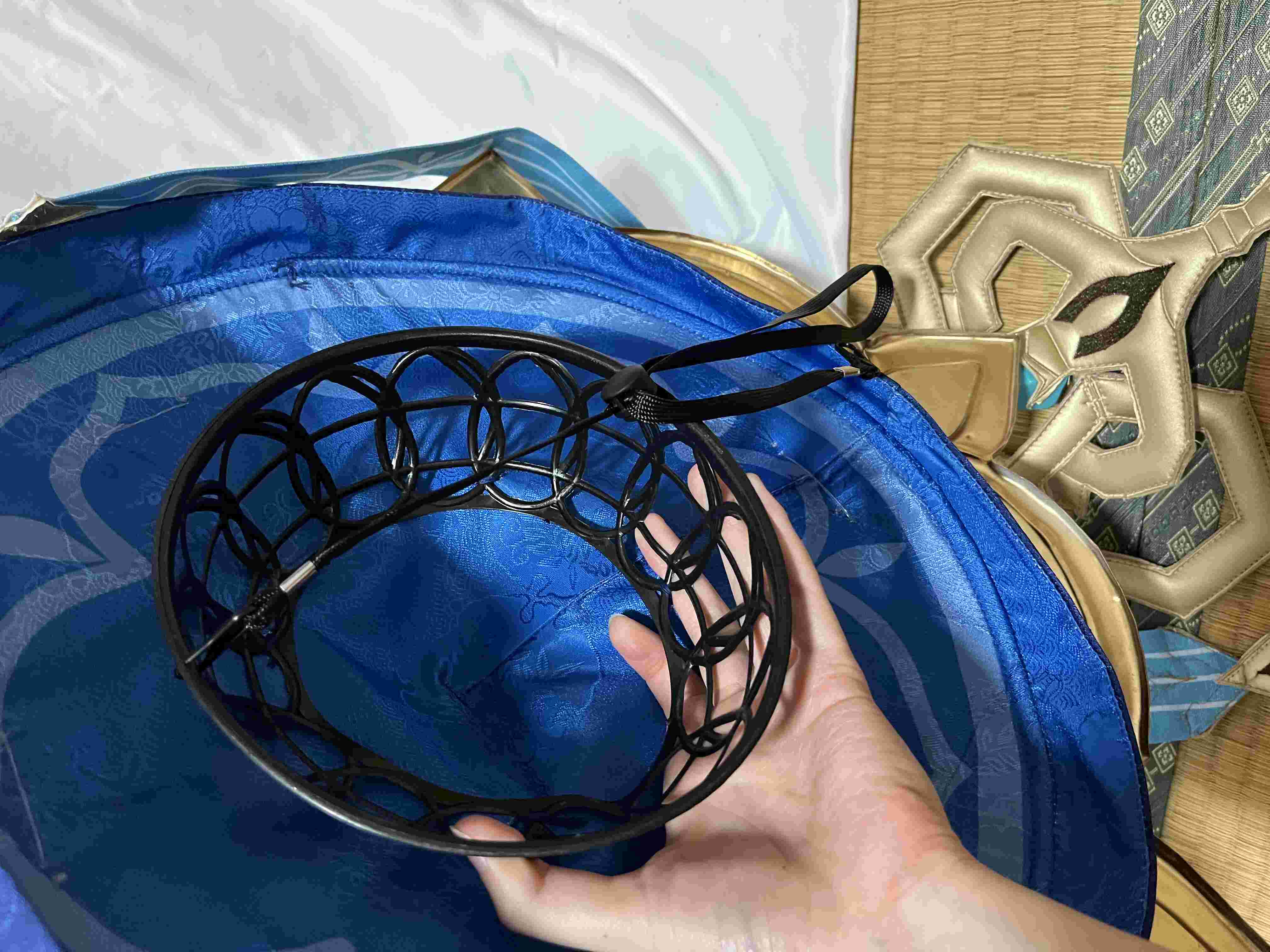 江南猫次 原神 コスプレ スカラマシュ 放浪者 笠 帽子 道具