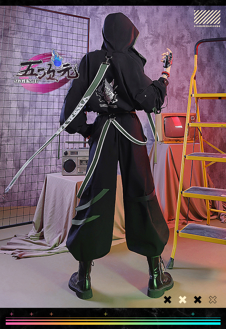 三分妄想 原神 コスプレ ショウ 日常 衣装 作業服 同人服