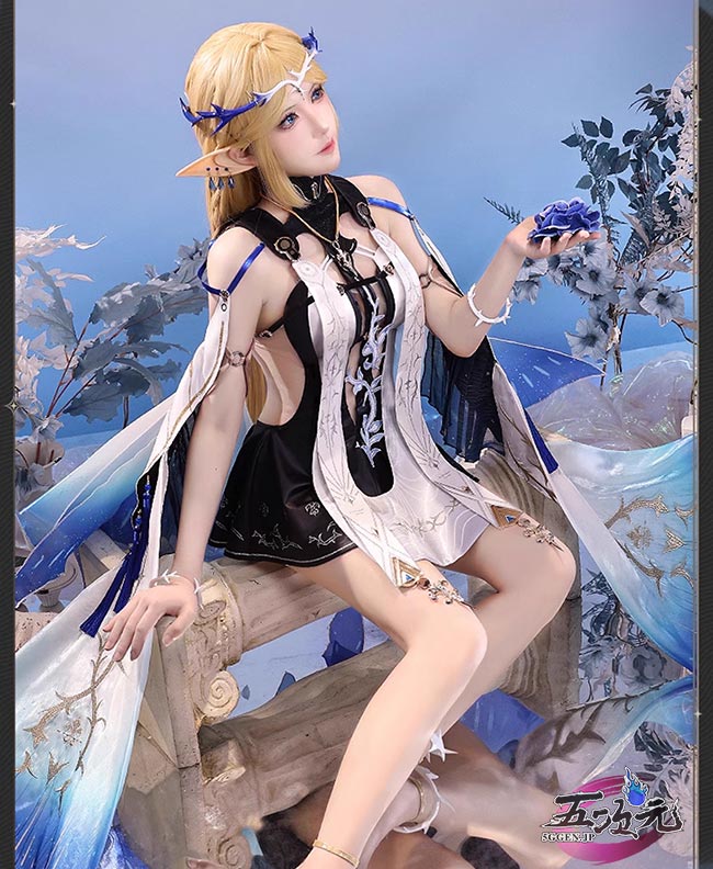 鳴潮 カルテジア コスプレ フルセット Amazon.co.jp: [fenglei] 鳴潮 カルテジア コスプレ衣装 (ウィッグ 靴