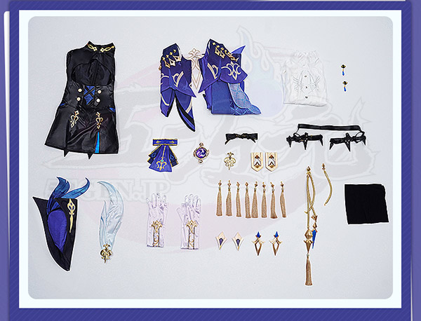 五次元 基萌 原神 コスプレ クロリンデ 衣装