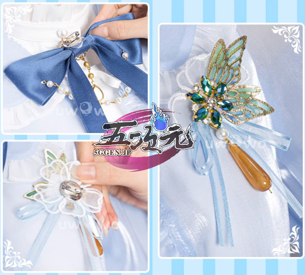 UWOWO 原神 コスプレ ニィロウ galaxyコラボ衣装 描き下ろし 日常私服