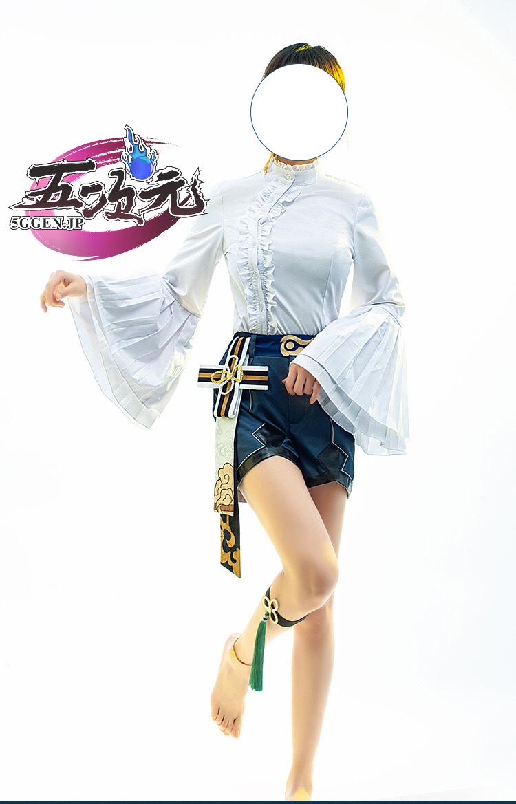 猫と三丁目 原神 コスプレ 行秋 ユクアキ 衣装