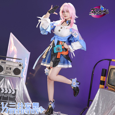三分妄想 崩壊スターレイル コスプレ スタレ 黄泉 色褪せVer 靴