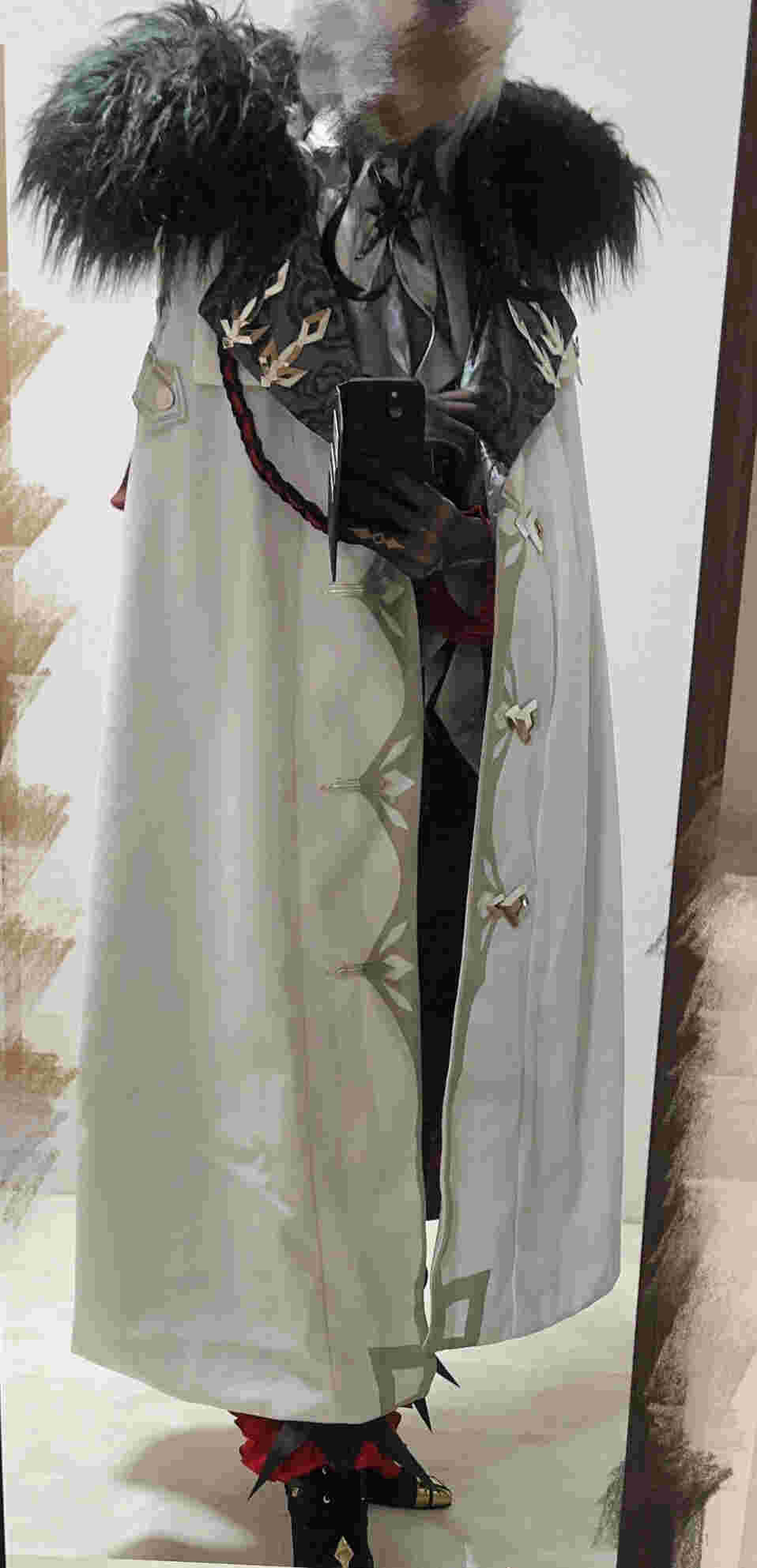 三分妄想 原神 コスプレ ファデュイ 執行官マント 博士 富者 散