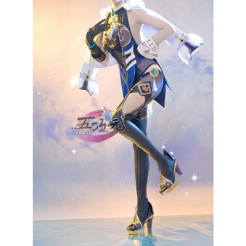 猫と三丁目 原神 コスプレ 夜蘭 イェラン 衣装