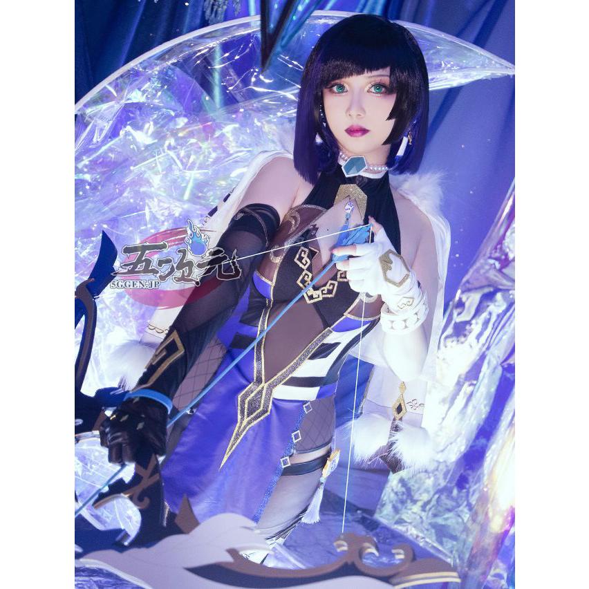 猫と三丁目 原神 コスプレ 夜蘭 イェラン 衣装