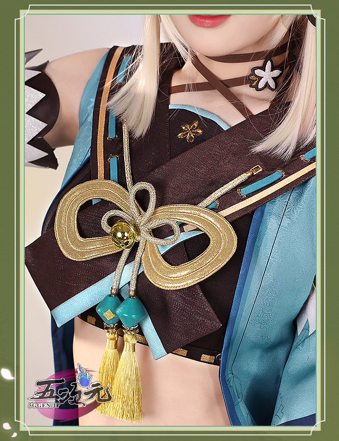 三分妄想 原神 コスプレ 綺良々 きらら 衣装