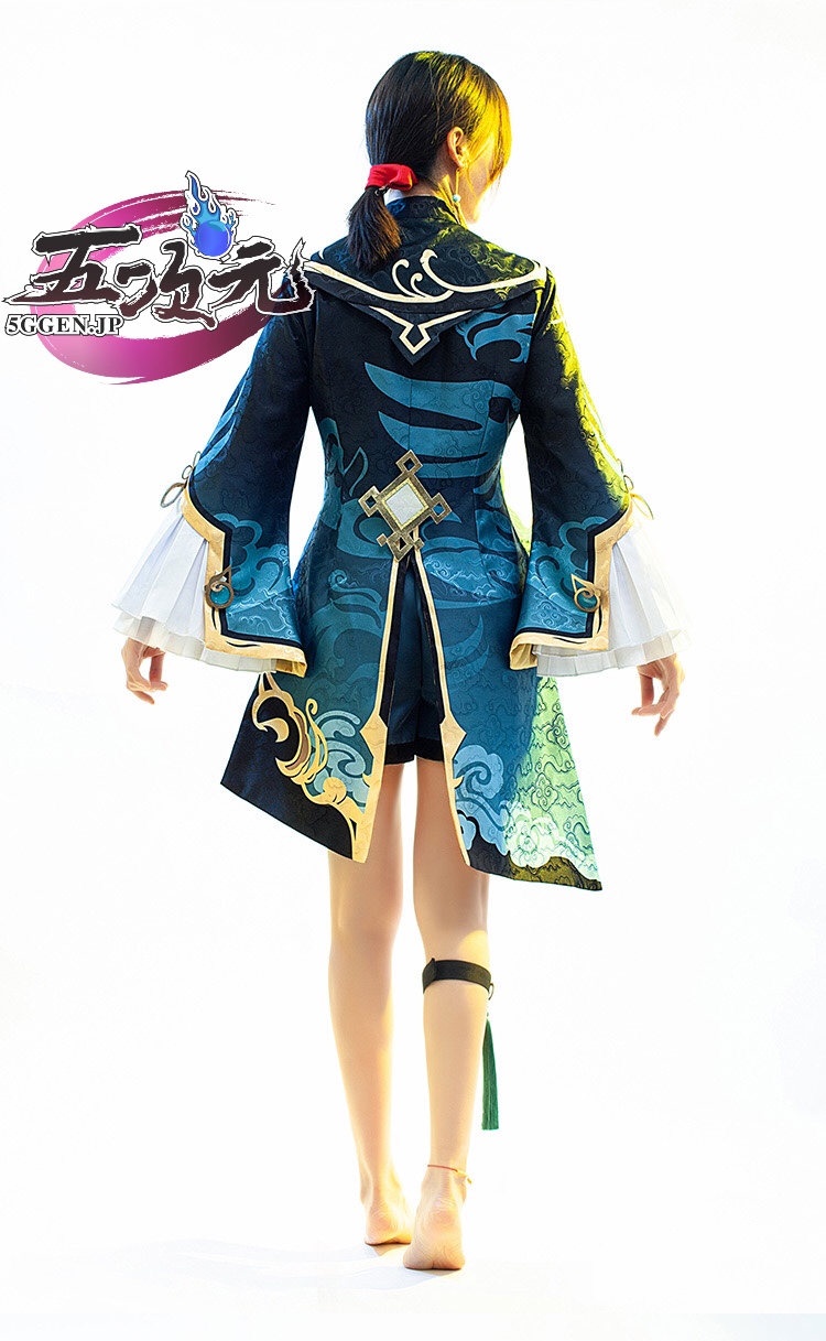 猫屋小舗　原神　コスプレ　ダインスレイヴ　衣装　※ウィッグ　靴　追加可 新品、未使用 五次元 原神 コスプレ ダインスレイヴ ウィッグ