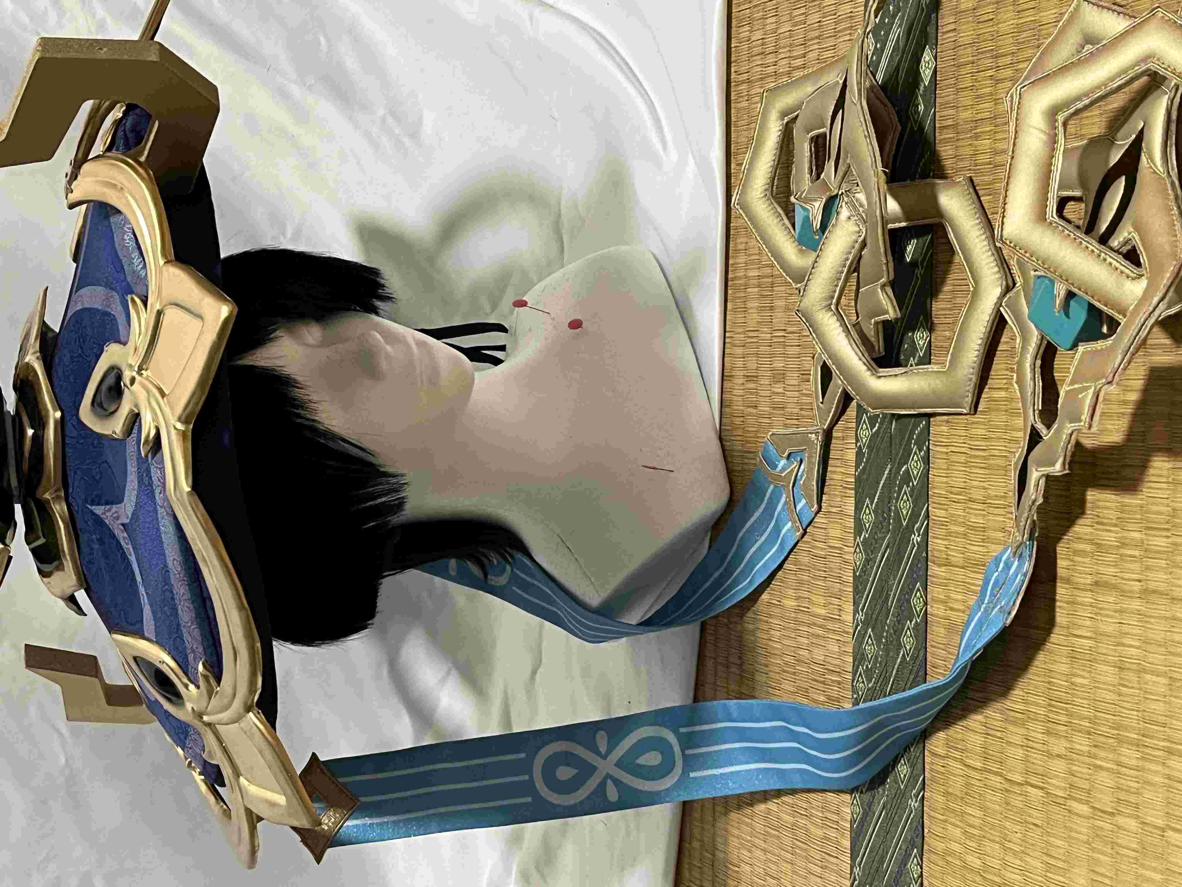 江南猫次 原神 コスプレ スカラマシュ 放浪者 笠 帽子 道具