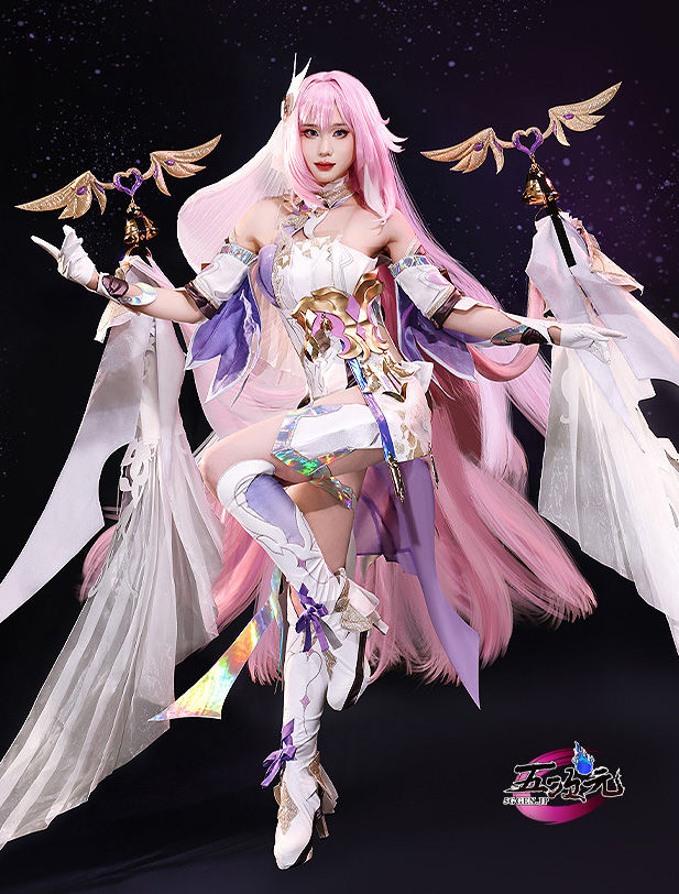 三分妄想 崩壊3rd エリシア コスプレ 真我・人の律者 衣装 復刻