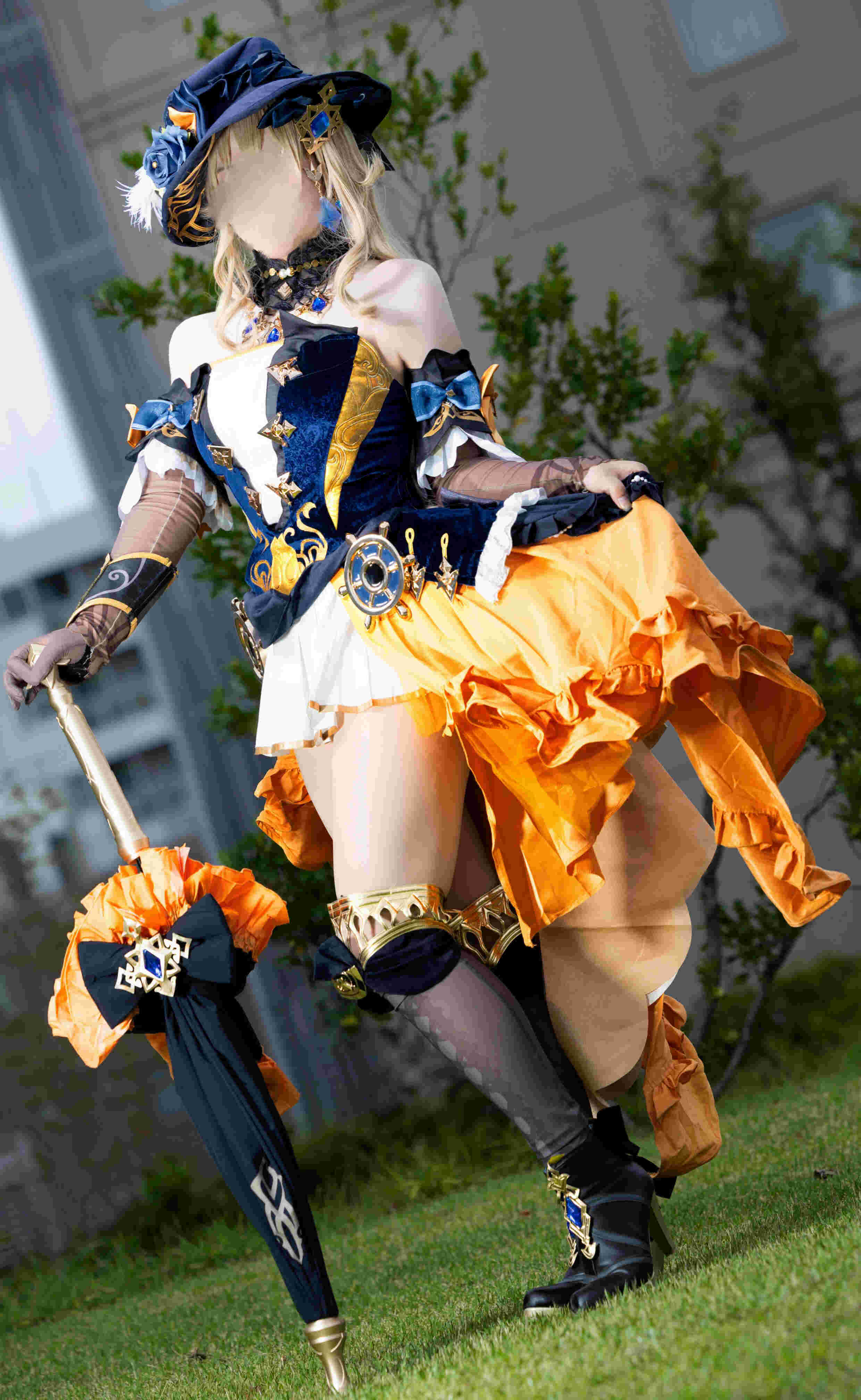 都内で 原神 三分妄想 コスプレ 衣装 ナヴィア コスプレ衣装
